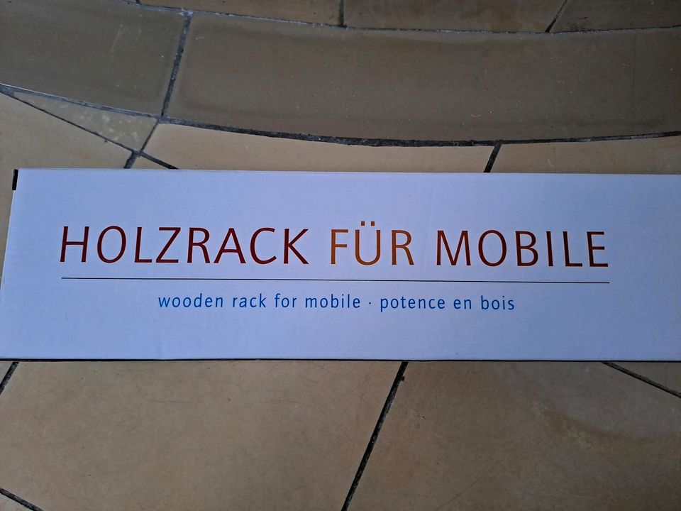 Sigikid Holzrack für Mobile Mobilehalter Holz in Plüderhausen