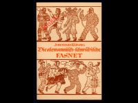 FASNET FASNACHT BUCH: DIE ALEMANNISCH-SCHWÄBISCHE FASNET - 1950 Baden-Württemberg - Villingen-Schwenningen Vorschau