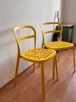 2 gelbe IKEA Stühle (Modell Janinge) – stapelbar & robust Berlin - Pankow Vorschau