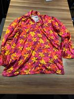 Hippie Oberteil Bluse Hemd pink Größe 52 Nordrhein-Westfalen - Langerwehe Vorschau