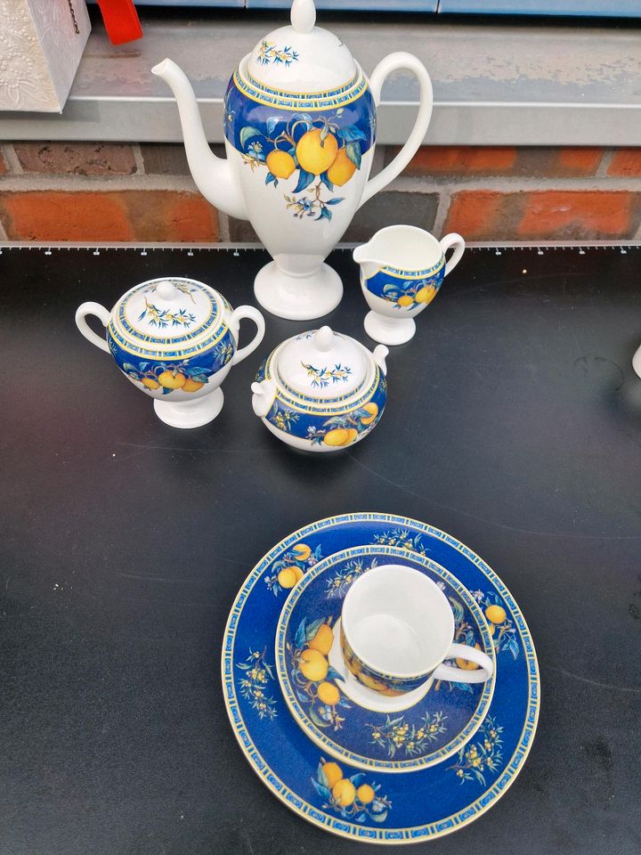 Wedgewood  Zitonen Bone Kaffeeservice China in Malente