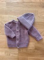 H&M Strick Cardigan und Mutze Wolle Altrose 56 Baby Stuttgart - Feuerbach Vorschau