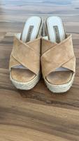 Zara Sandalen Gr. 36 beige Keil Schuhe Lübeck - Kücknitz Vorschau
