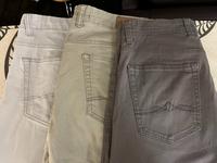 Canda Stretch 3 Hosen weiß, beige und grau Chino Schleswig-Holstein - Ahrensburg Vorschau