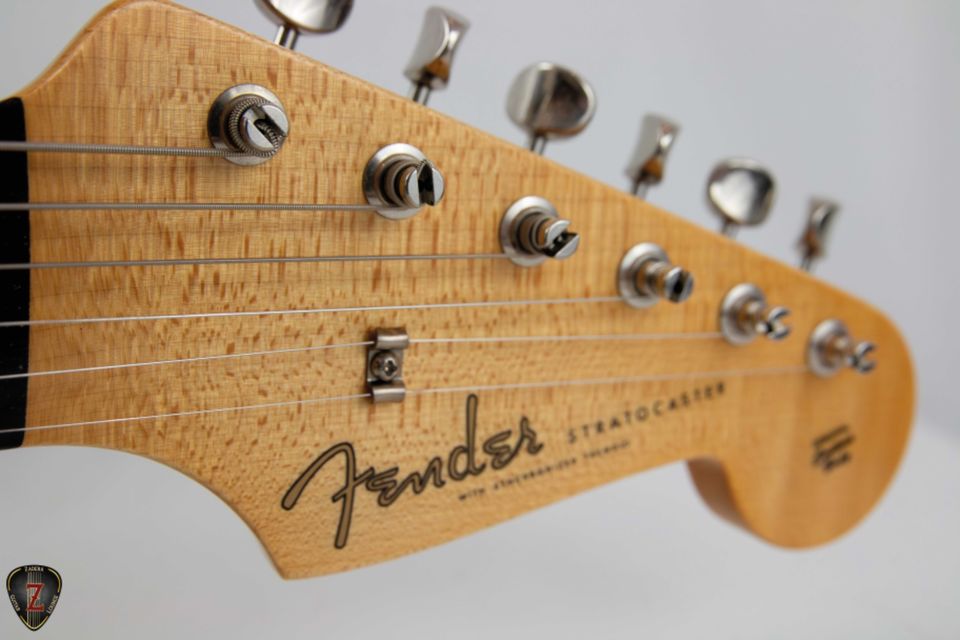 Fender 61´ Stratocaster LCC Black Masterbuilt by Dennis Galuzska in Plauen