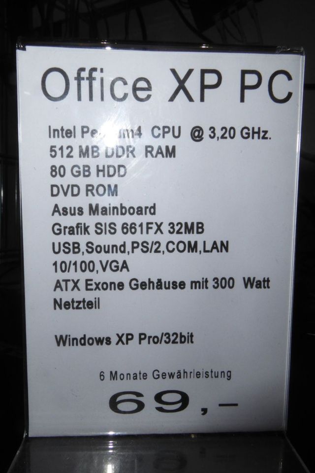 Office XP PC in Hannover