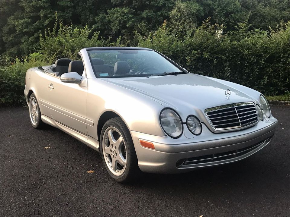 Mercedes-Benz CLK 55 AMG Cabrio A208 selten, 95% Erstlack in Hamm (Sieg)