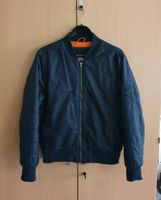 URBAN CLASSICS Bomberjacke Übergangs Jacke Fliegerjacke blau M L Hessen - Wiesbaden Vorschau