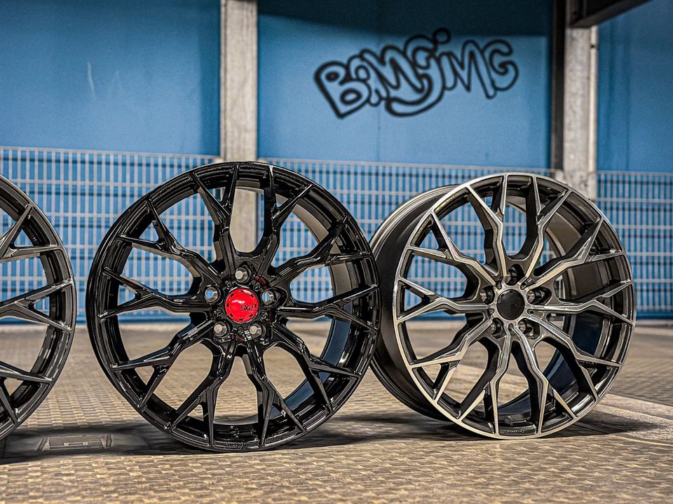 19 Zoll SX-WHEELS SX2 Alufelgen 5x112 Felgen für Audi A3 S3 RS3 8P 8V 8Y GY e-tron A4 B8 8K A6 4F 4G 4K C6 C7 C8 TT RS TTS 8J 8S Q2 GA Q3 8U F3 Q4 FZ S-Line Rotor Performance Sportback Limousine in Hagen