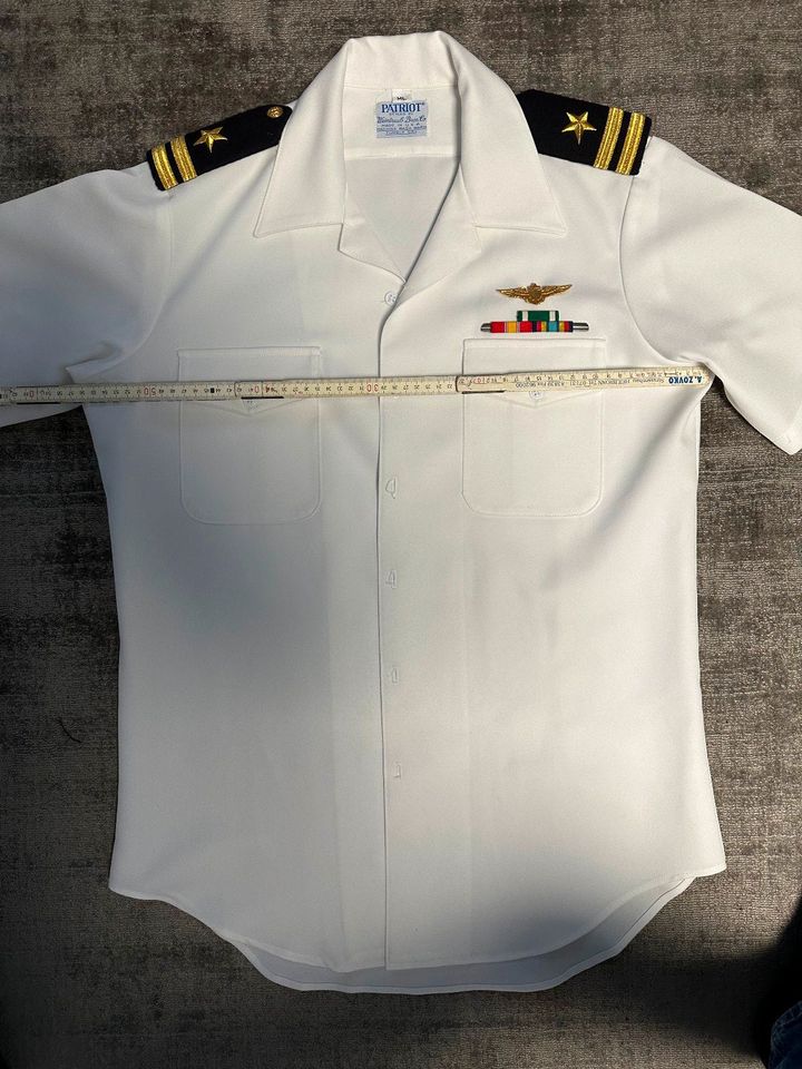 Navy Uniform Weiß Fasching Karneval in Leingarten