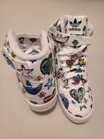 Adidas  Forum Jeremy Scott Graffiti  Sneaker selten 38,5 Edition Sachsen - Rötha Vorschau