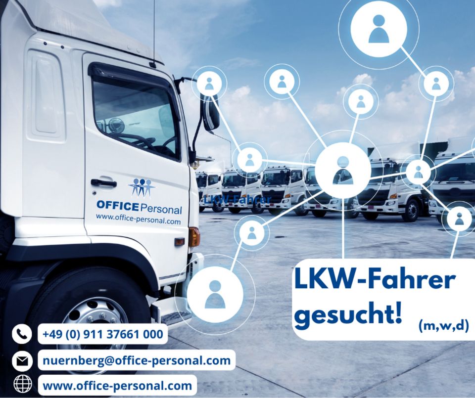 Berufskraftfahrer 7,5 T (m/w/d) in Nürnberg (Mittelfr)