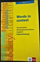 Words in context Thematischer Oberstufenwortschatz Englisch Neube Rheinland-Pfalz - Ludwigshafen Vorschau