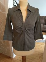 H&M Bluse Oberteil Top khaki Gr. 40 Hessen - Riedstadt Vorschau