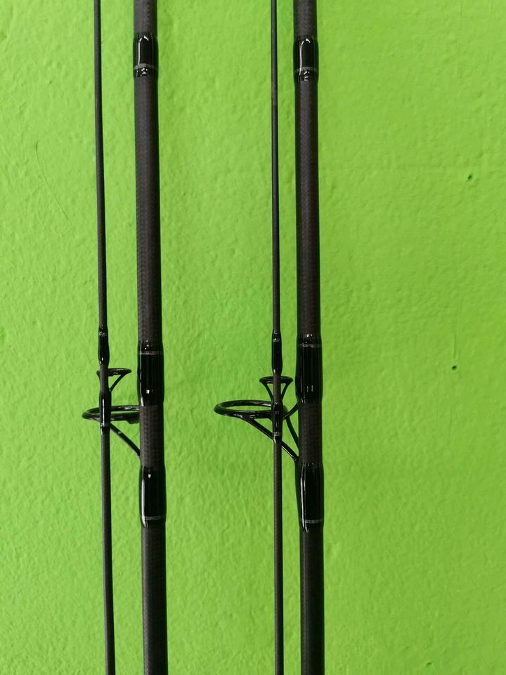 2× Fox Horizon X 12ft 2.75lbs Karpfenruten 40mm SR in Bad Bentheim