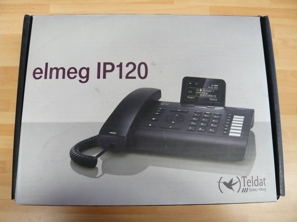 Bintec Elmeg IP130 / Elmeg IP120 VoIP Telefone Gigaset in Bahlingen