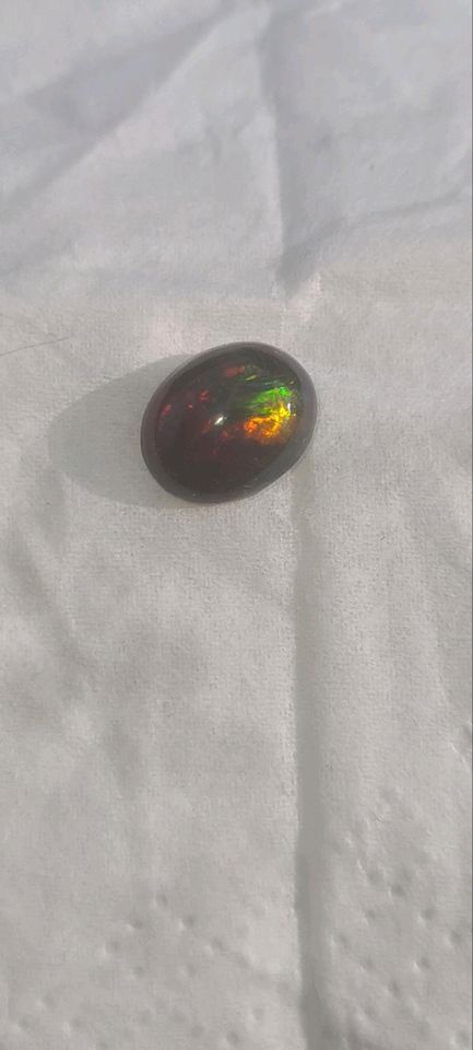 Wunderschöner Black Opal Lightning Ridge 1,75 ct Mineralien in Rosenheim