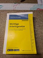 Wichtige Arbeitsgesetze 25. Auflage 2018/2019 Fachwirt Rheinland-Pfalz - Jockgrim Vorschau