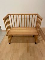 Beistellbett Babybett Baby Bay Holz Buche eckig Bayern - Eckental  Vorschau