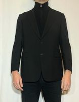 Vintage Schwarzes Sakko Blazer Jacket Anzug Schurwolle Gr XL Nordrhein-Westfalen - Sankt Augustin Vorschau