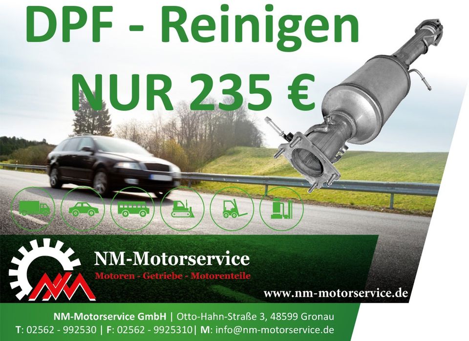 DPF Reinigung - Dieselpartikelfilter reinigen - Partikelfilter in Gronau (Westfalen)