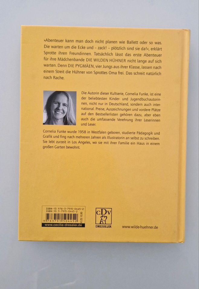 Buch " Die wilden Hühner ", Cornelia Funke in Brühl