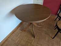 Aufziehbarer Holztisch 90 cm ausgezogen 140 cm Essen - Essen-Ruhrhalbinsel Vorschau