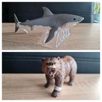 Schleich * weißer Hai * Grizzly / Braunbär Nordrhein-Westfalen - Kerken Vorschau