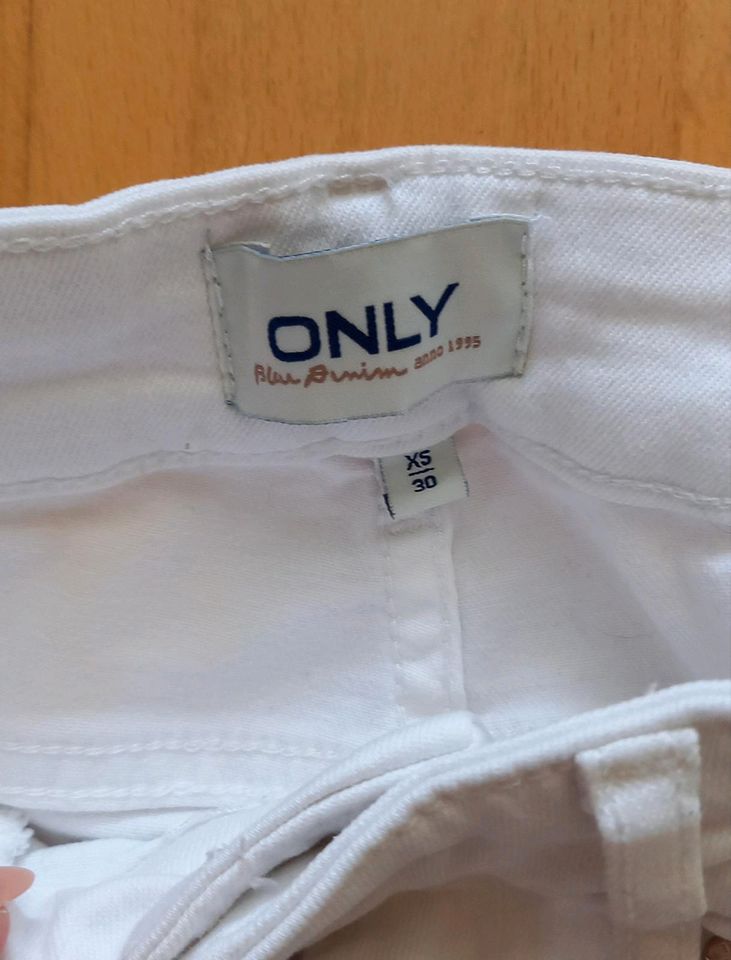 Only Jeans Blush weiß Gr. XS / 30 NEU in Laatzen