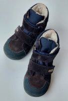 Dunkelblaue, gefütterte Winterschuhe von Sympatex, Größe 21 Sachsen-Anhalt - Schönebeck (Elbe) Vorschau