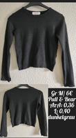 Pull & Bear Pullover Pulli Damen Gr M dunkelgrau Sachsen - Plauen Vorschau