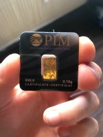 PIM Goldbarren 0,10g 999,9 Gold Bayern - Würzburg Vorschau
