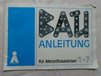 Bauanleitung für Metallbaukästen , DDR Sachsen - Bad Muskau Vorschau