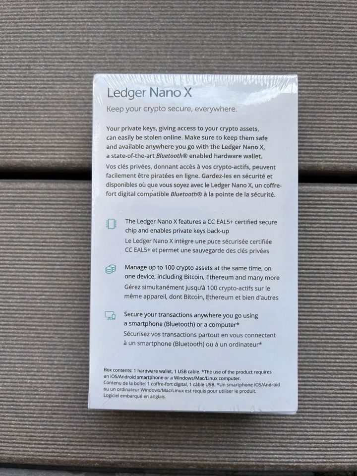 Ledger Nano X Neu Verpackt in München