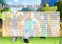 Minecraft Stundenplan zum Ausdrucken , personalisierbar Bremen - Oberneuland Vorschau