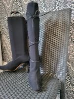 Sehr schöne elegante Stiefel, schwarz, Größe 38 zum binden Bremen - Huchting Vorschau
