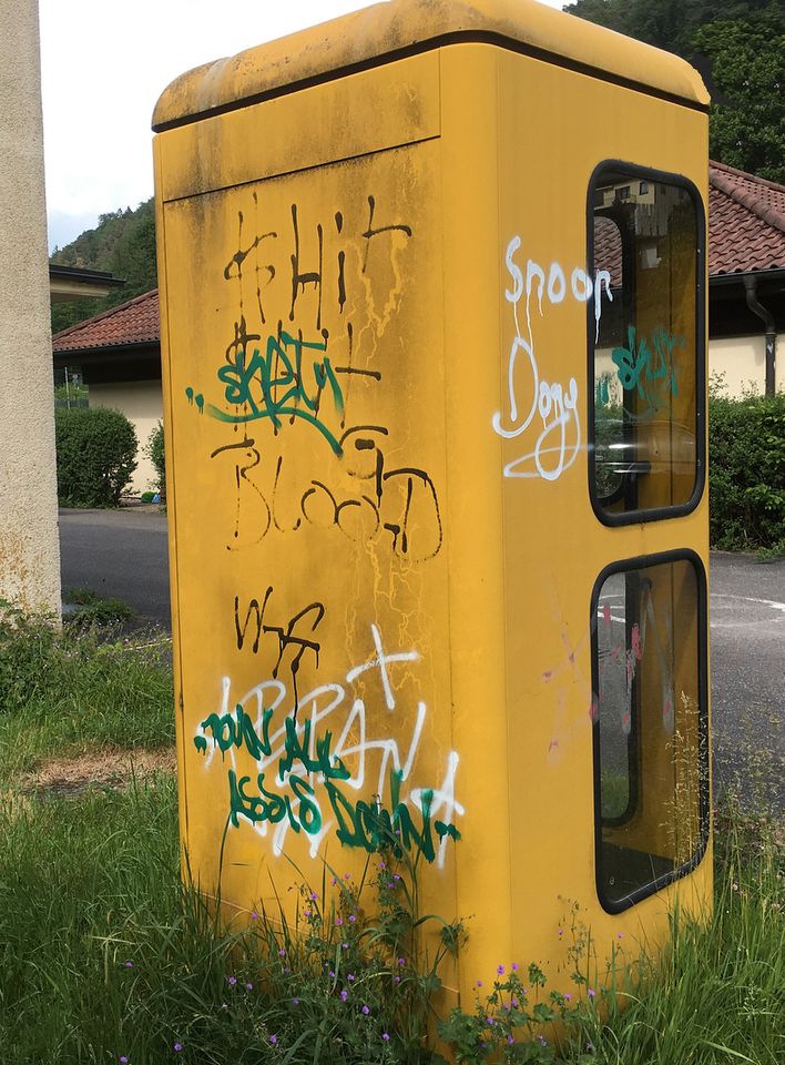 ☎ SUCHE Telefonzelle ☎ gelb Feh78 Telefonhäuschen POST Gondel in Osnabrück