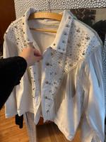 Jeansjacke mit Strass und Nieten Bayern - Nördlingen Vorschau