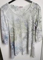 TREDY Damen Longshirt zart-grün-blau-grau Oberteil Shirt - Gr 38 Rheinland-Pfalz - Haßloch Vorschau