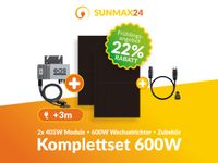 810W / 600W Balkonkraftwerk PV-Module full black 3m Anschlusskabe Sachsen - Pulsnitz Vorschau