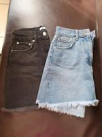 Jeansrock Nakd wie zara blau schwarz Fransen minirock hollister Bayern - Amberg Vorschau