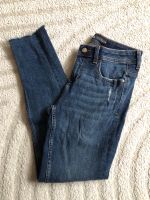 Jeans skinny jeanshose used look blau denim dunkelblau 34 xs Zara Hannover - Vahrenwald-List Vorschau