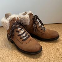 Ugg Leder Winterstiefel in braun mit Fell, Größe 37 Bayern - Fürstenfeldbruck Vorschau