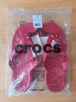 Crocs Flipflops rot, Gr. 43-44 Crocband Flip Nordrhein-Westfalen - Mönchengladbach Vorschau