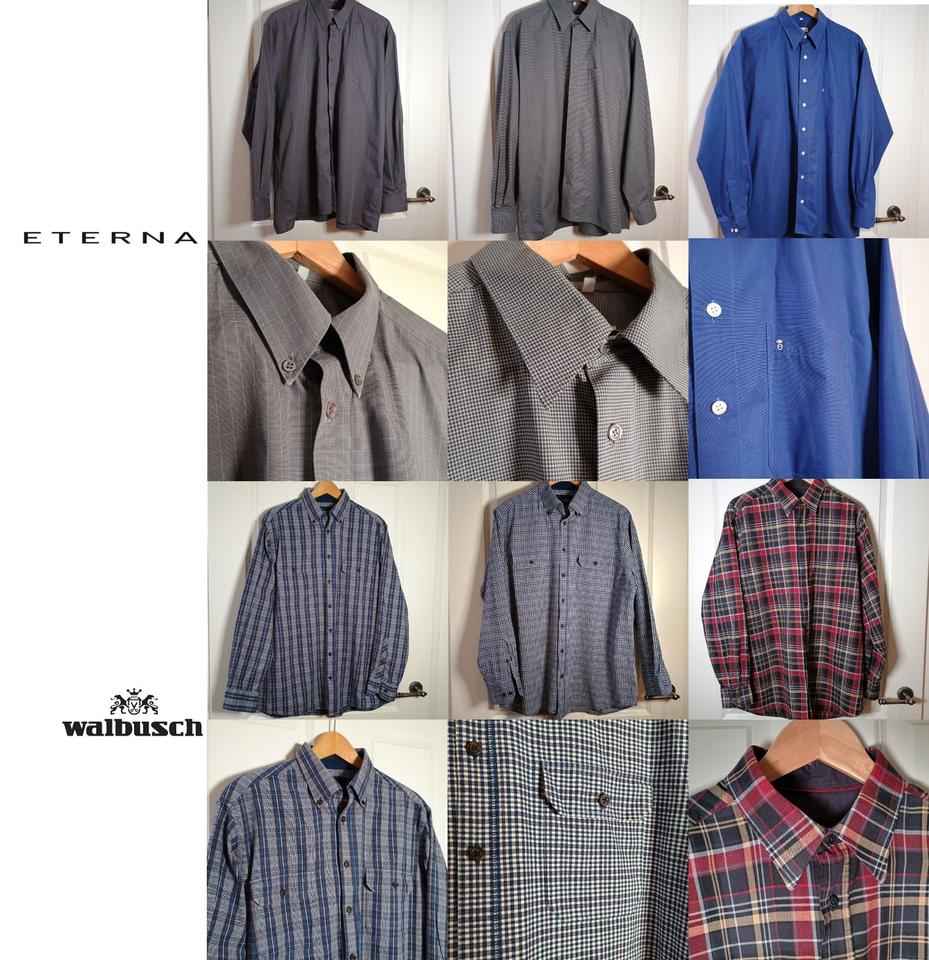 Walbusch Herren Langarm Comfort Hemd | Gr. L 41/42 | Tartan-Karo in Holzkirchen