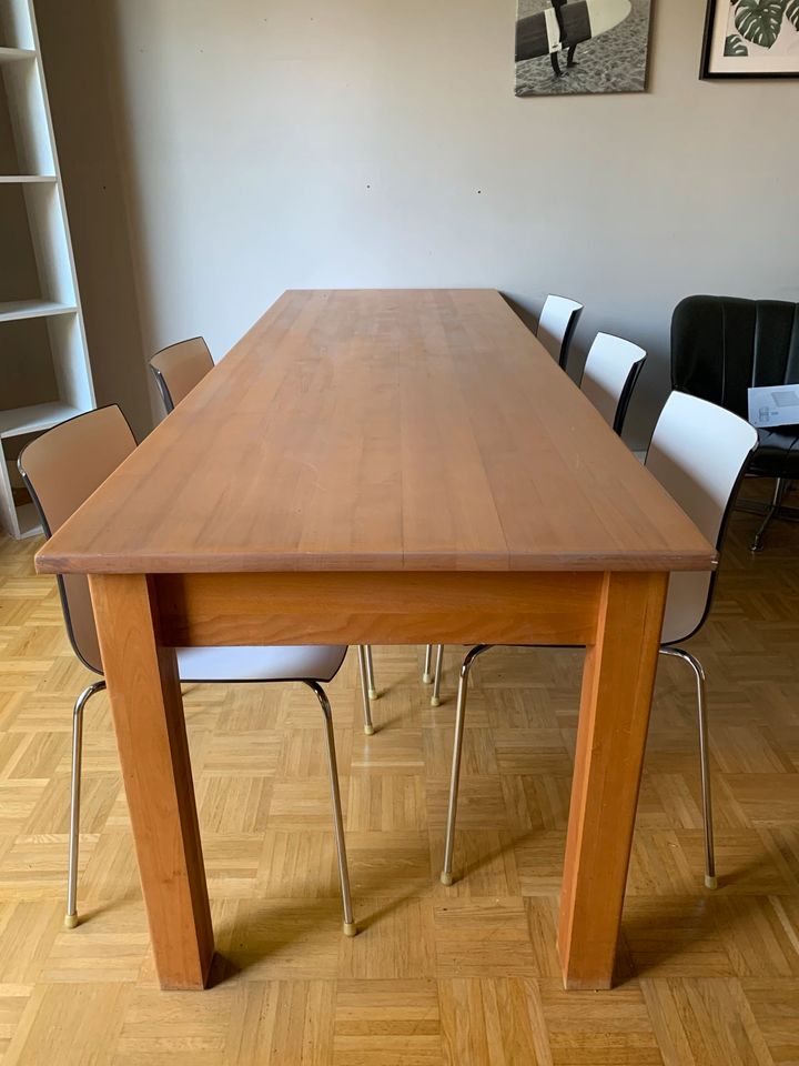 Tisch Holz, ca. 220x83 cm aus Buche in Hamburg