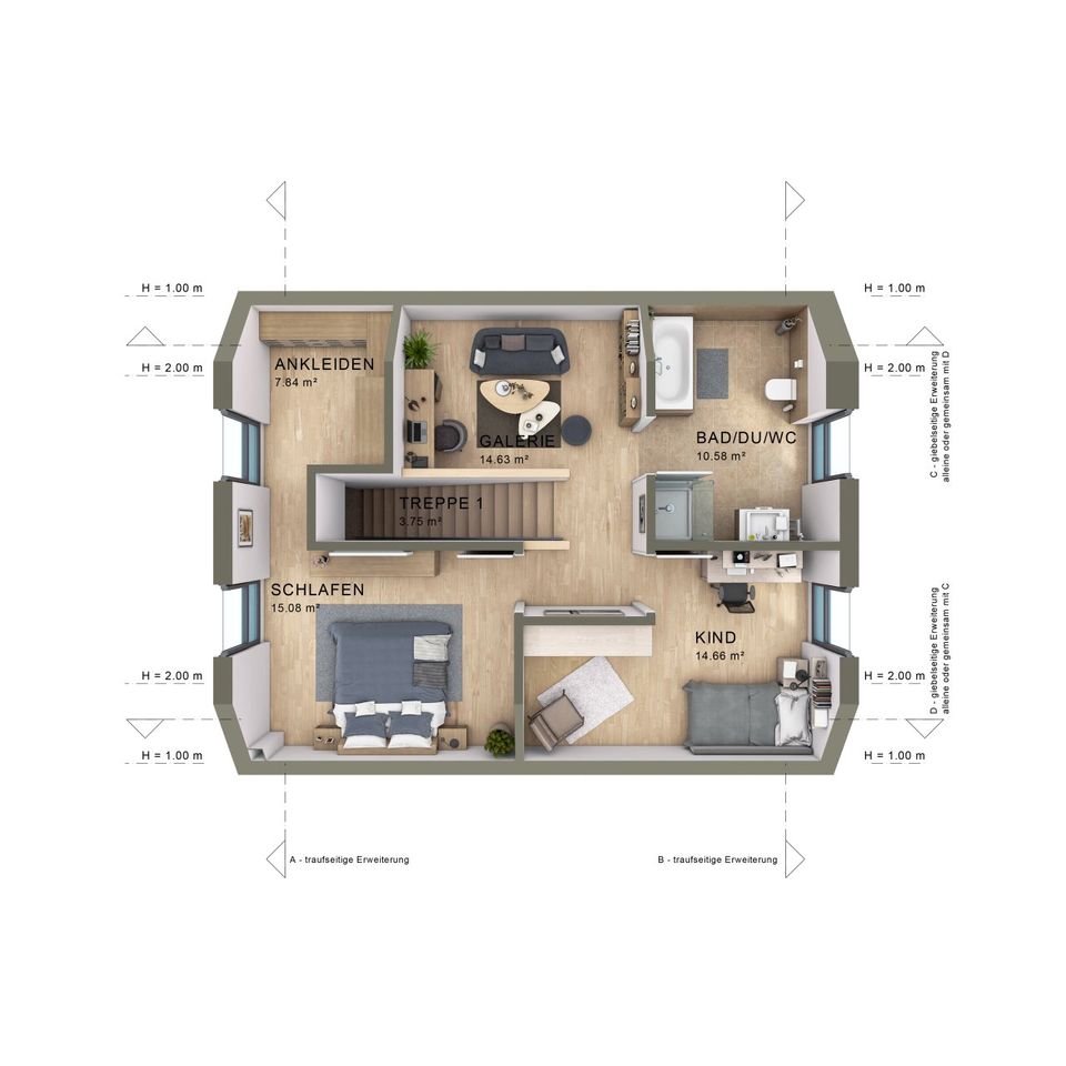 TOLLER GRUNDRISS, TOLLES HAUS. FESTPREISGARANTIE ÜBER 18 MONATE INKLUSIVE REELEM GRUNDSTÜCK UND BODENPLATTE in Lebach