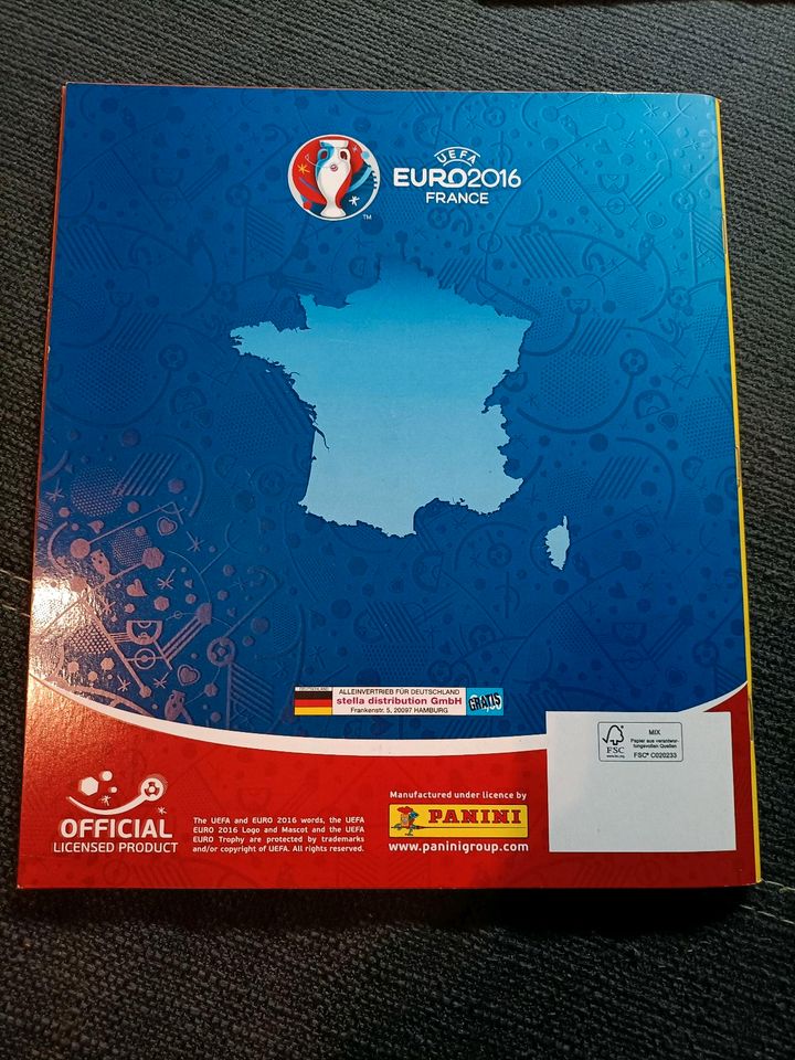 2x Euro 2016 Stickeralbum Leeralbum Europameisterschaft France in Mülheim (Ruhr)