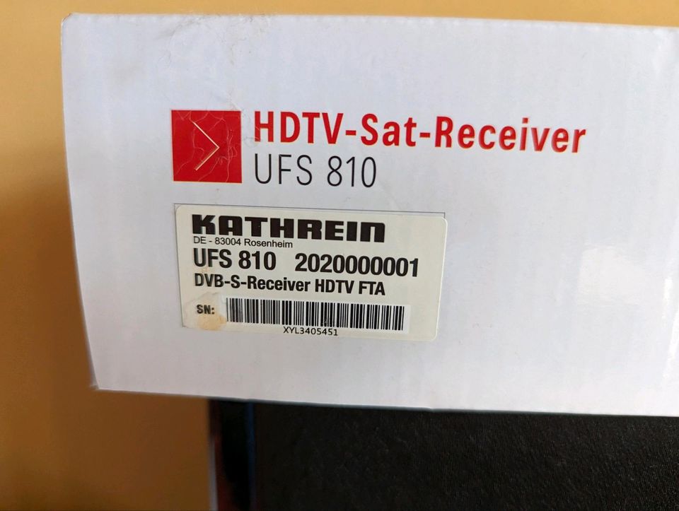 SAT Receiver, zwei Stück in Drachselsried