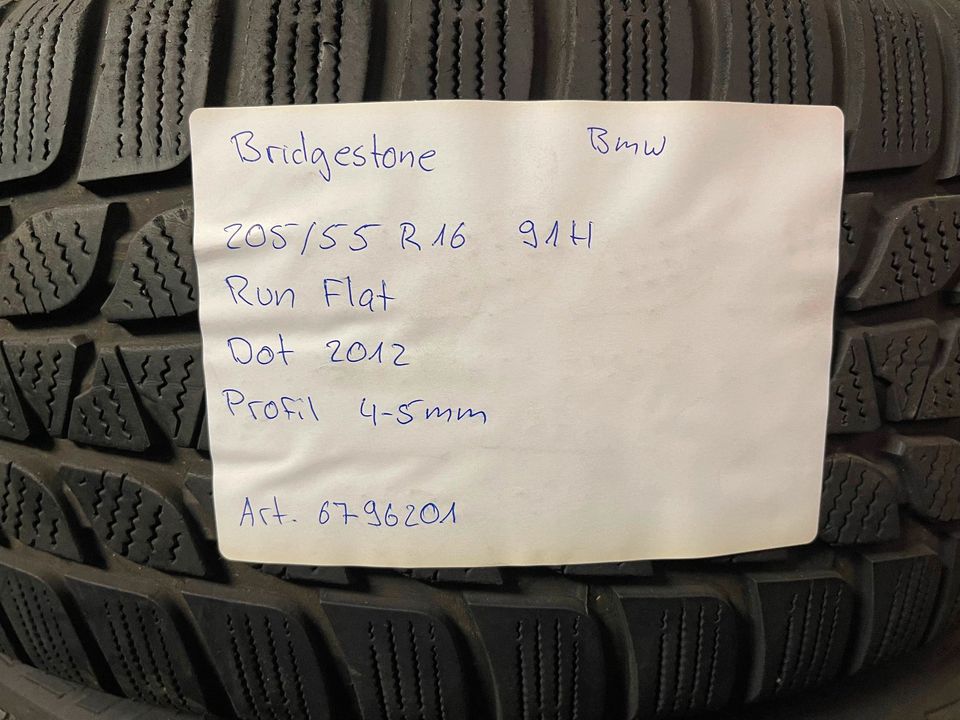 Bmw 1er Alufelgen mit Winterreifen 205/55 R16 in Korschenbroich